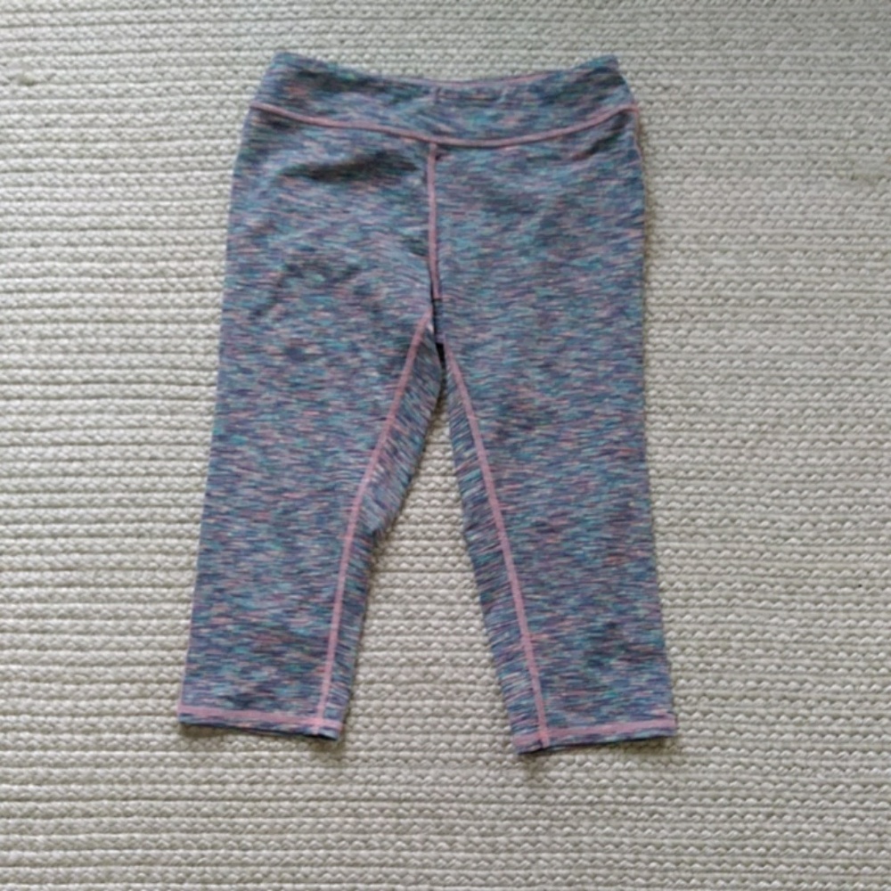 Zella Girl, capri leggings, mixed colors